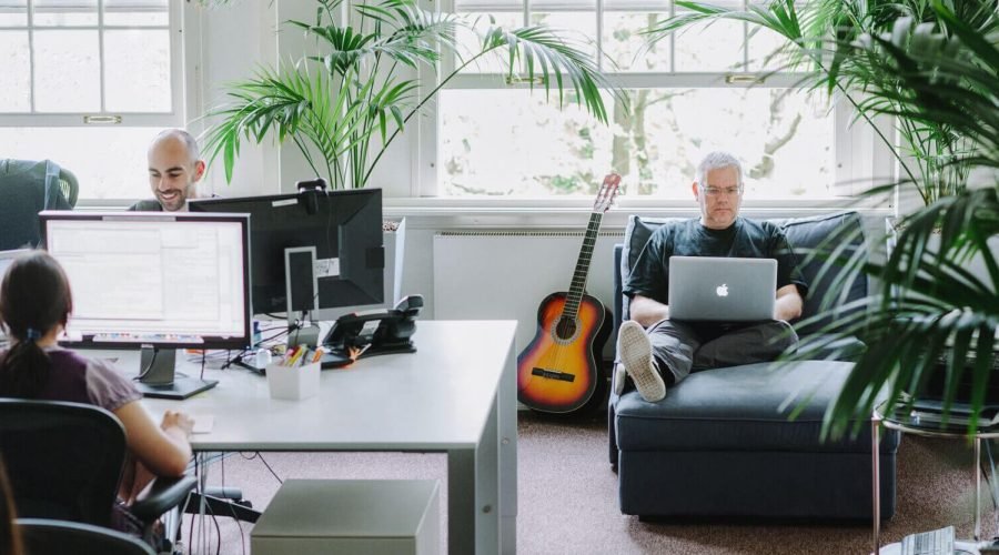team-working-in-casual-office